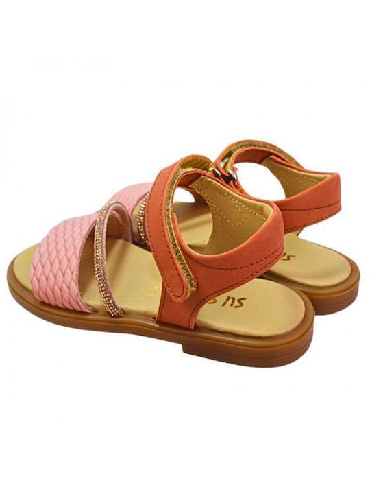 Παιδικά πέδιλα Su Sandal A30187P2 Ρόζ Σάπιο Μήλο