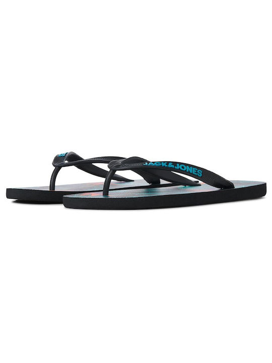 Jack & Jones Men's Flip Flops Anthracite Regular Fit