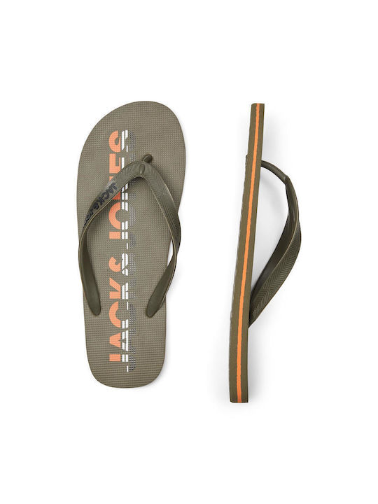Ανδρικά Flip Flops Olive