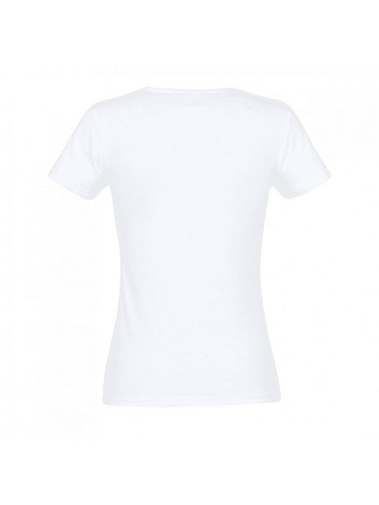 Women's white t-shirt Nymph #15 - White