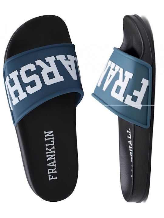Men's Slides Blue