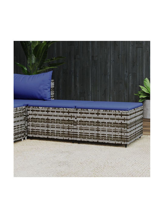 Σκαμπό Rattan 55x55x31cm