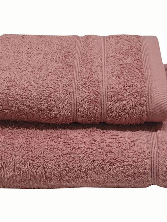 Le Blanc 3pc Bath Towel Set Πεννιέ 7111811-17 Rotten Apple 500gr Weight 500gr/m²