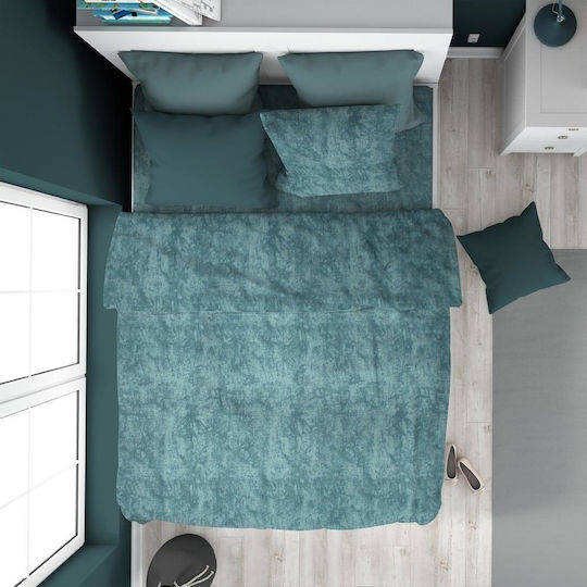 Dimcol Duvet Cover Cotton Queen 220x240 Shadow 616