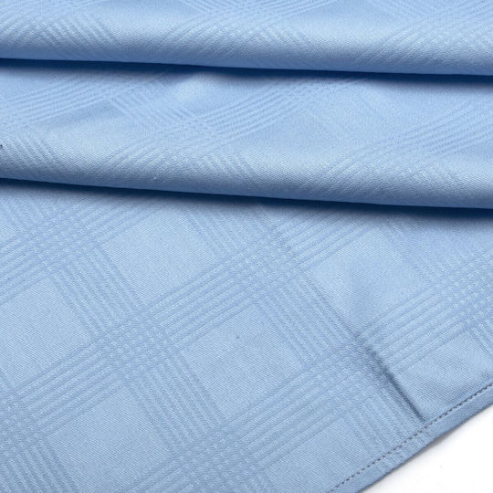 Dimcol Față de masă Din Bumbac Blue 140 albastru cer 140x200cm