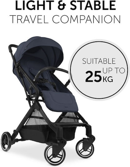 Hauck Travel N Care Baby Stroller Suitable for Newborn Navy Blue 6.8kg