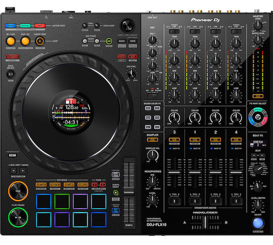 Pioneer DJ DDJ-FLX10 DJ Controller 4 Канали