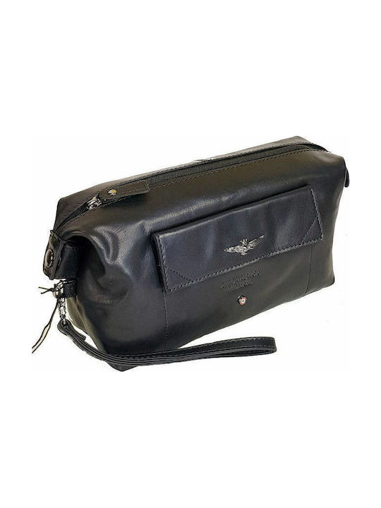Leather Men's Bag Handbag Black