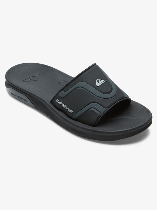 Quiksilver Mathodic Recovery Slide Slapi bărbați Negri