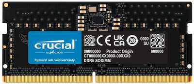 Crucial 32GB DDR5 RAM mit Geschwindigkeit 4800 für Laptop