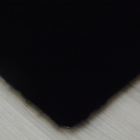 Newplan Shaggy Bedroom Rugs Set Puffy FC9 Black 3pcs