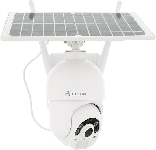 Tellur TLL331301 IP Камера за наблюдение Wi-Fi Full HD 1080p Водоустойчива с Двупосочна Комуникация и Обектив 3.6мм