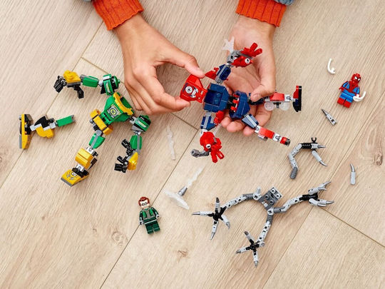 LEGO Spider-Man Spider-Man & Doctor Octopus Mech Kampf für 7+ Jahre