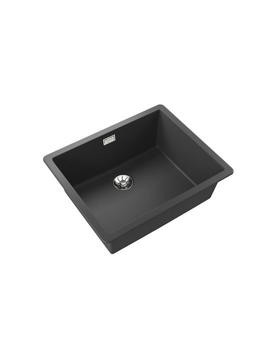Teka Radea R10 50.40 M-TG 115230052 Drop-In Мивка от Синтетичен Гранит Ш55.6xД45.6см Сив