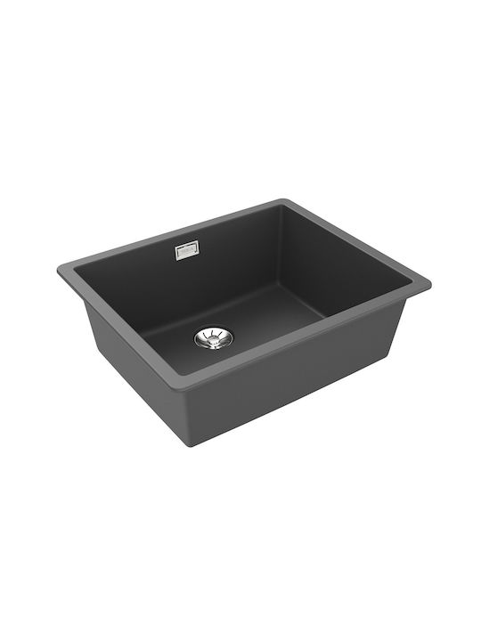 Teka Radea R10 50.40 M-TG 115230052 Drop-In Мивка от Синтетичен Гранит Ш55.6xД45.6см Сив