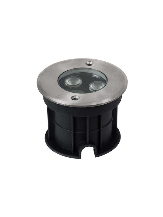 GloboStar GloboStar Außenstehlampen Spot LED 12W RGBW IP68 Silber