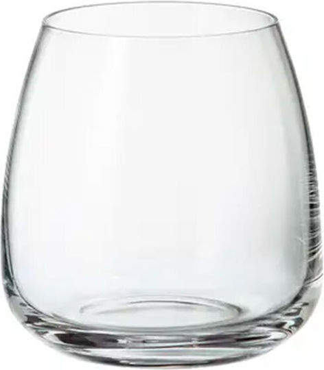 Bohemia Alizee Σετ Ποτήρια Ουίσκι από Κρύσταλλο 400ml 6τμχ