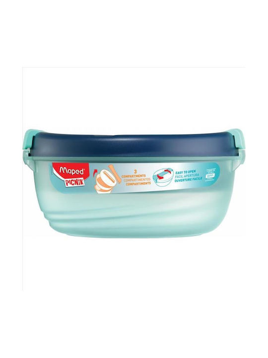 Maped Plastic Lunch Box Picnic Blue 1400ml
