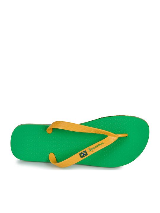 Classica Brasil II Men's Flip Flops Green