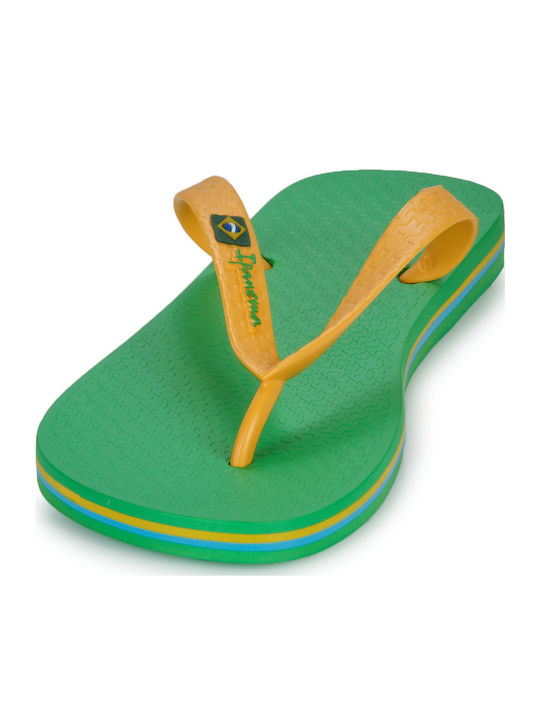 Classica Brasil II Men's Flip Flops Green