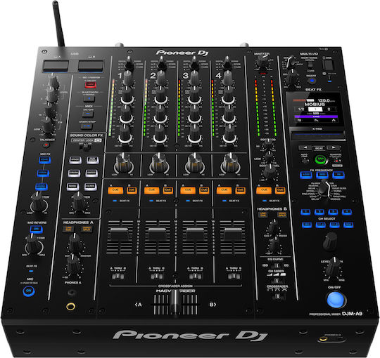 Pioneer DJ DJM-A9 Ψηφιακός Μίκτης 4.0 Καναλιών με Phantom Power & 14 Εισόδους XLR & Bluetooth