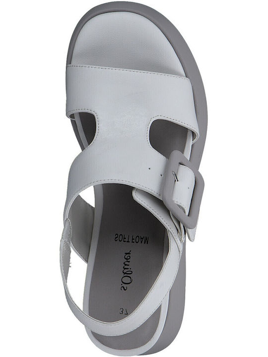 Damenplattformen Gray