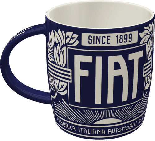 Nostalgic Art Fiat Κούπα Κεραμική Μπλε 330ml