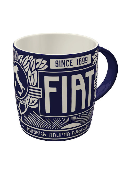Nostalgic Art Fiat Κούπα Κεραμική Μπλε 330ml