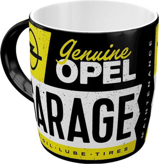 Nostalgic Art Opel Garage Cană Ceramică Multicoloră 330ml 43079