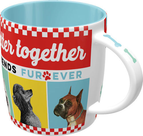 Nostalgic Art Better Together Dogs Κούπα Κεραμική Πολύχρωμη Nostalgic Art Better Together Dogs Κούπα Κεραμική Πολύχρωμη