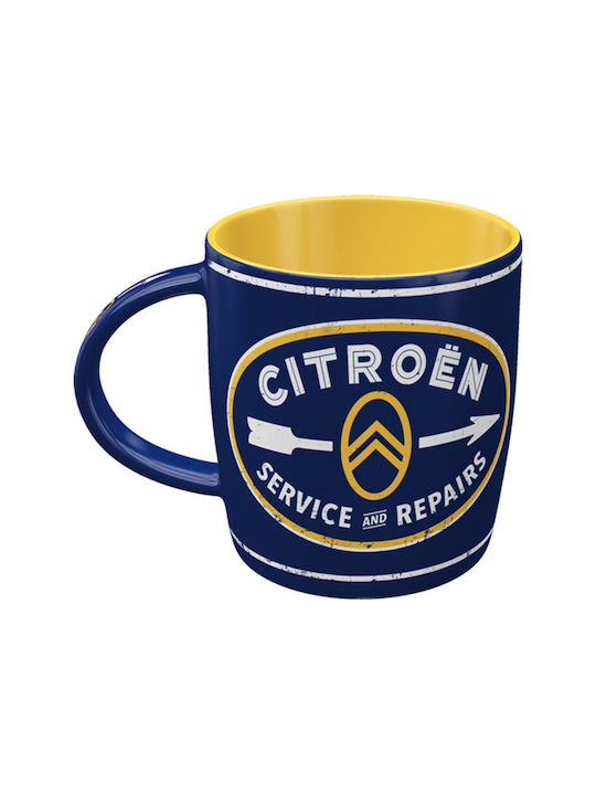 Nostalgic Art Citroen Service Repairs Cană Ceramică Albastru 330ml 43077