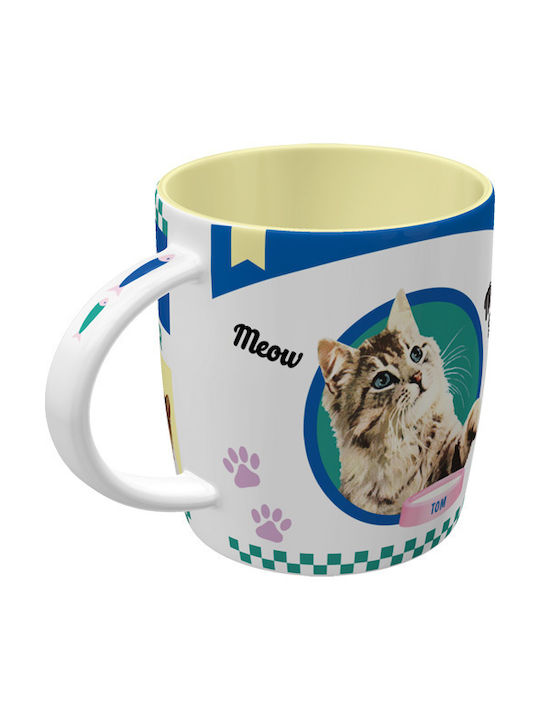 Nostalgic Art Better Together Cats Κούπα Κεραμική Πολύχρωμη