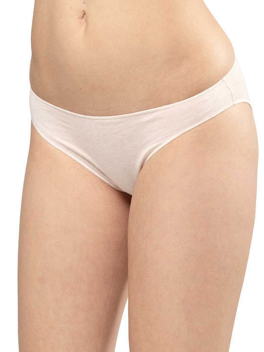 3 Pack Cotonella Cotton Mini Briefs Cotton Slip Light Grey Somon