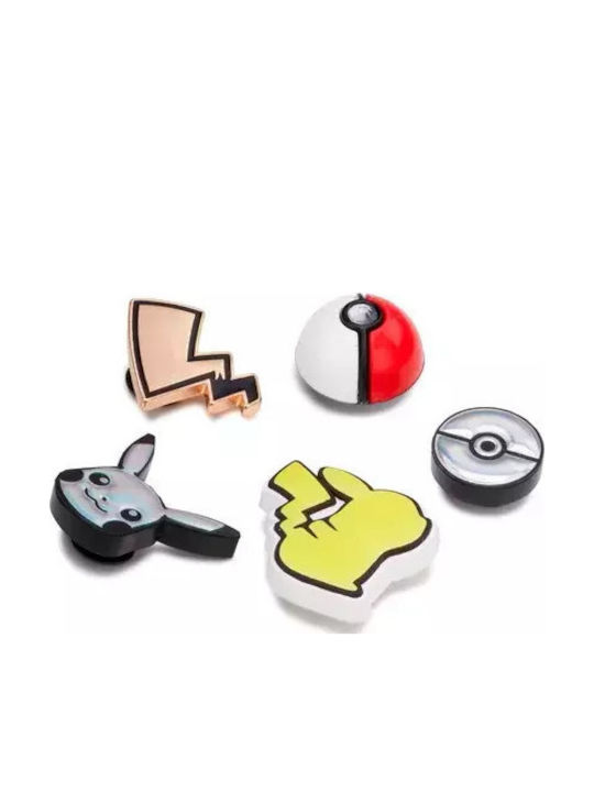 Crocs Jibbitz Charm Pentru Pantofi Elevated Pokémon Multicolore 5 Bucăți