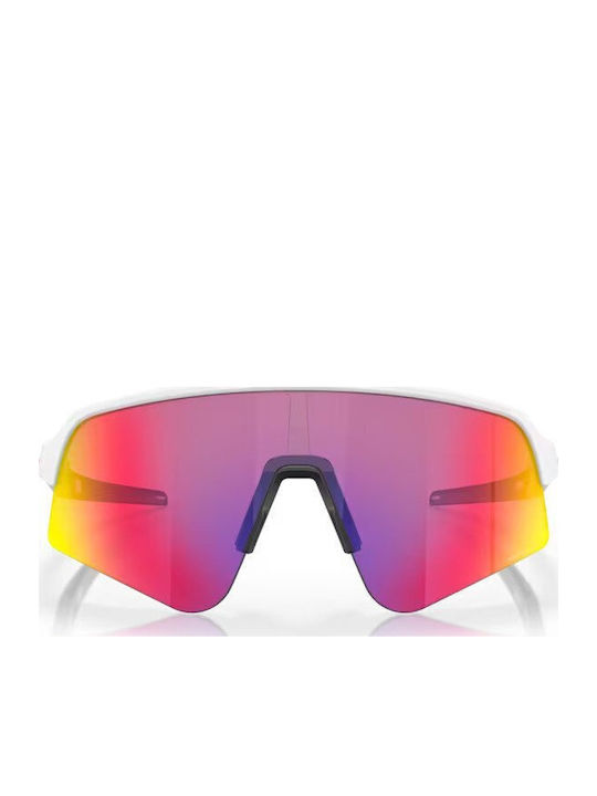 Oakley Sutro Lite Sweep Мъжки Слънчеви Очилa с Бяла Пластмасова Рамка и Многоцветни Стъкла OO9465-16
