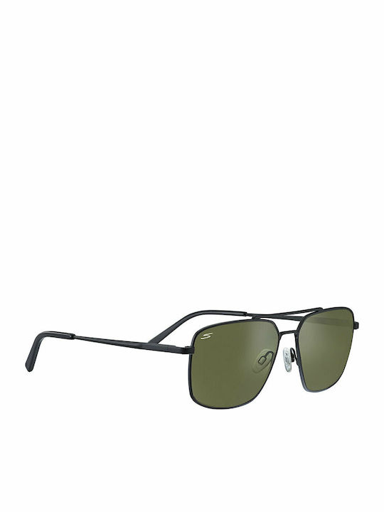 Serengeti Aitkin Bărbătești Ochelari de soare cu Negru Cadru cu Polarized Lentilă