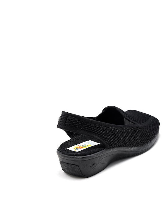 MEDIES SANDALS BLACK S728