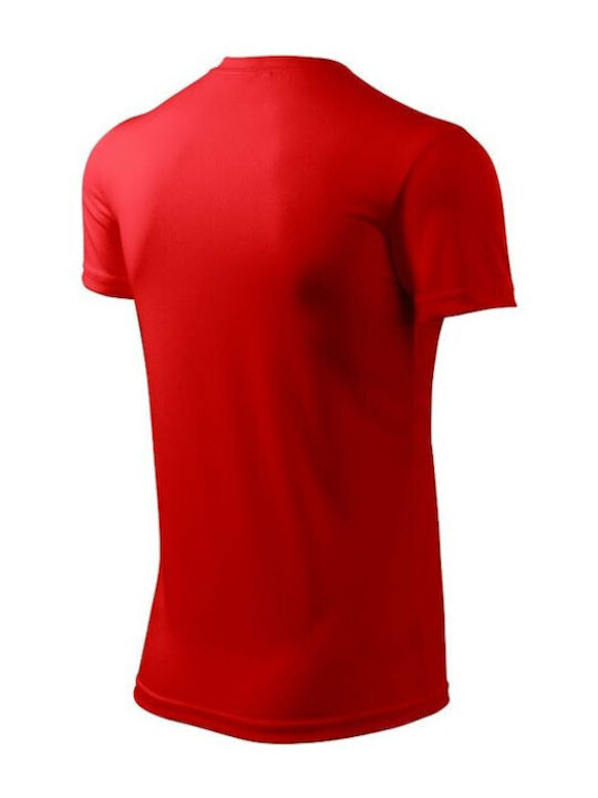 Adler Men's Short Sleeve Promotional T-Shirt Red