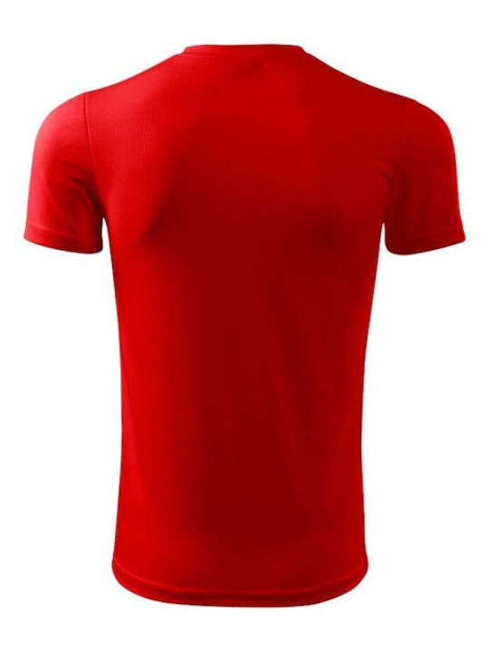Adler Men's Short Sleeve Promotional T-Shirt Red