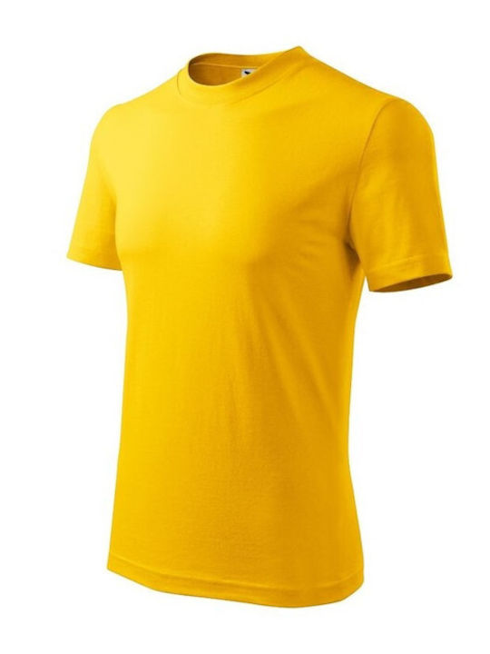 Adler Classic U Men's Short Sleeve Promotional T-Shirt Yellow 101-04