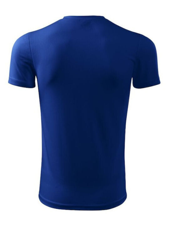 Adler Men's Short Sleeve Promotional T-Shirt Blue