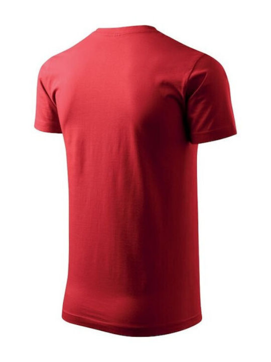 Adler Men's Short Sleeve Promotional T-Shirt Red