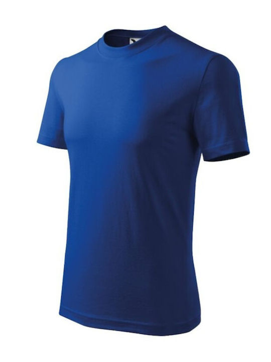 Adler Men's Short Sleeve Promotional T-Shirt Blue