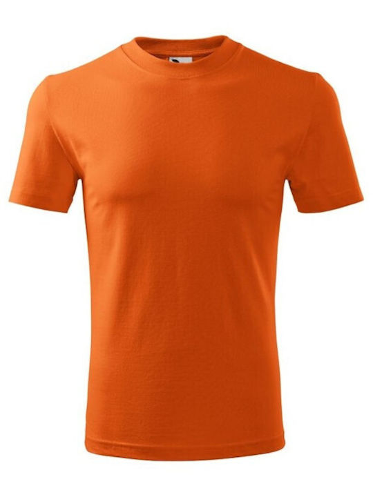 Adler Men's Short Sleeve Promotional T-Shirt Orange