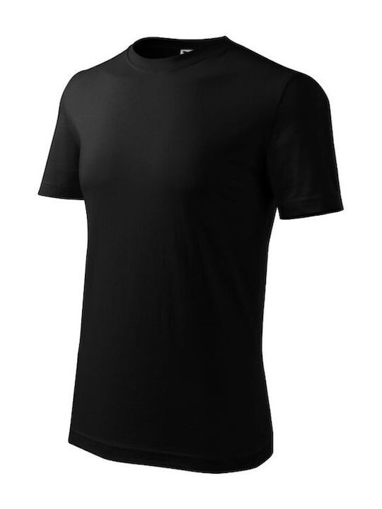 Malfini Classic Men's Short Sleeve Promotional T-Shirt Black