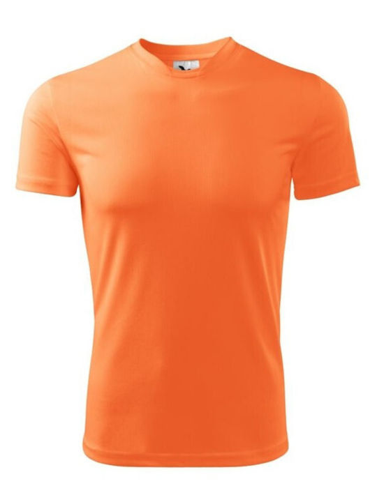 Adler Men's Short Sleeve Promotional T-Shirt Orange