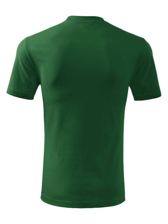 Adler Classic U Men's Short Sleeve Promotional T-Shirt Green 101-06