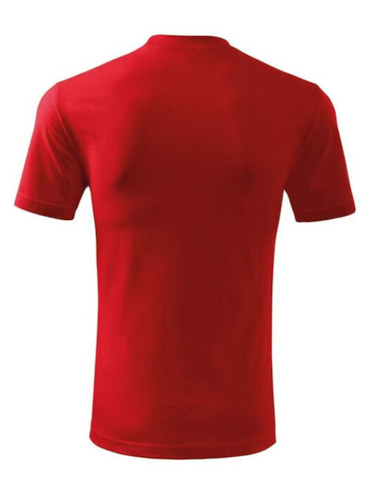 Adler Men's Short Sleeve Promotional T-Shirt Red