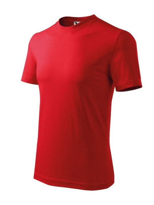 Adler Men's Short Sleeve Promotional T-Shirt Red