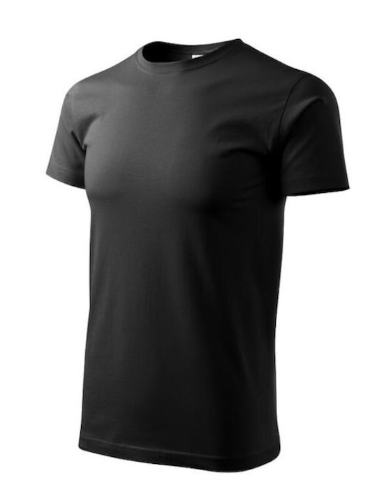 Malfini Heavy Men's Short Sleeve Promotional T-Shirt Black